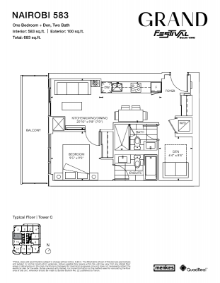 Nairobi 583 Floorplan