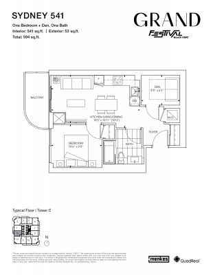 Sydney 541 Floorplan