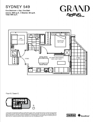 Sydney 549 Floorplan